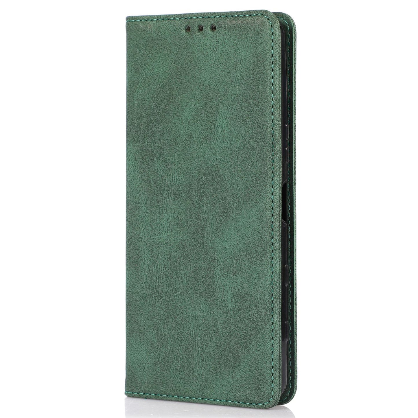 For Sony Xperia 5 III 5G Shockproof Case PU Leather Wallet Phone Shell Magnetic Closure Stand Cover