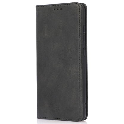 For Samsung Galaxy A52 4G  /  5G / A52s 5G Magnetic Adsorption Phone Case PU Leather Protective Cover with Stand / Wallet