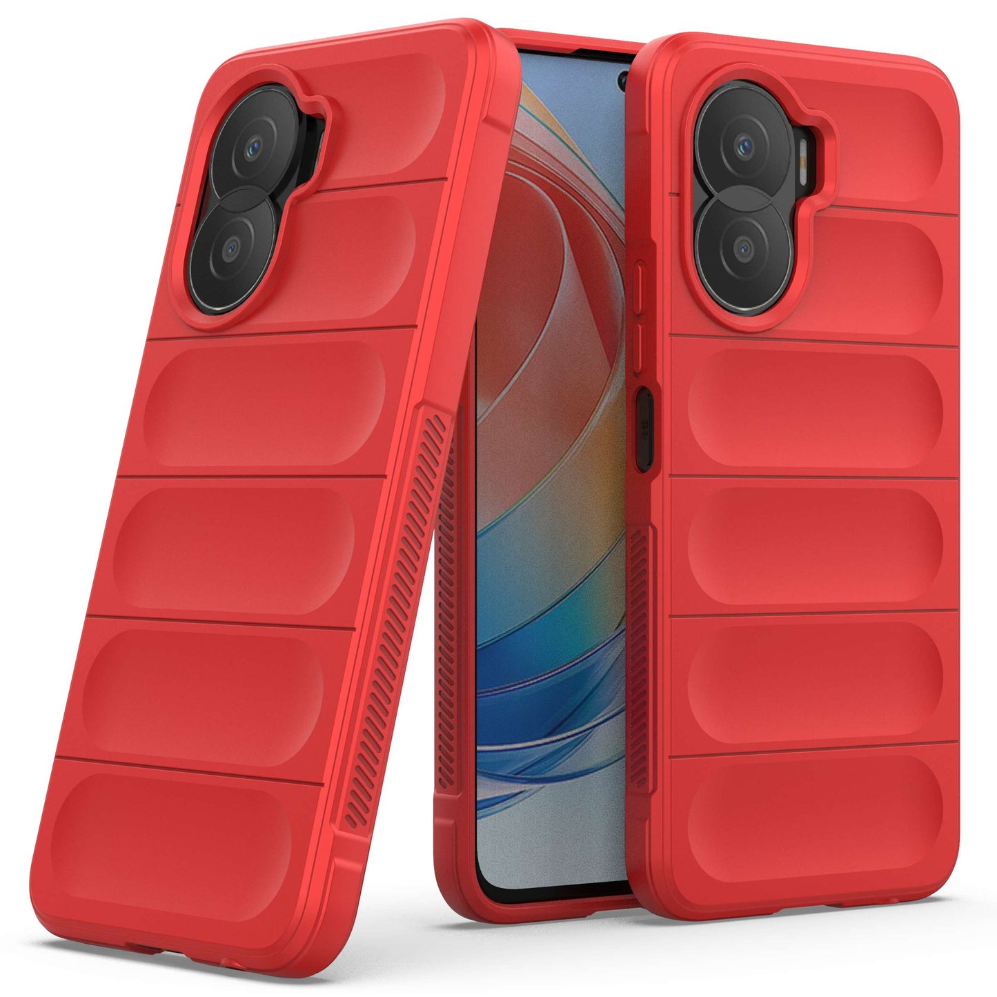 For Honor X40i 5G TPU Defender Rugged Mobile Phone Shell Precise Cutout Anti-scratch Back Cover