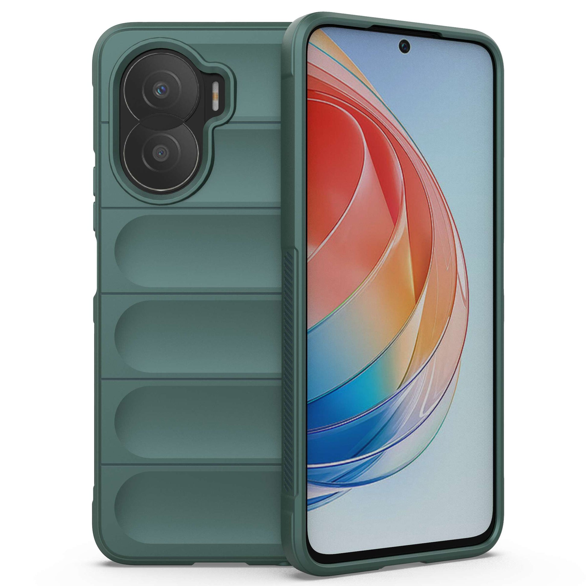 For Honor X40i 5G TPU Defender Rugged Mobile Phone Shell Precise Cutout Anti-scratch Back Cover