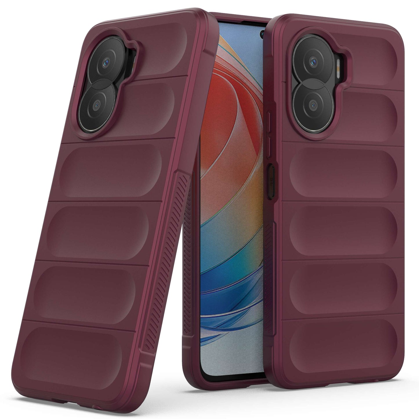 For Honor X40i 5G TPU Defender Rugged Mobile Phone Shell Precise Cutout Anti-scratch Back Cover