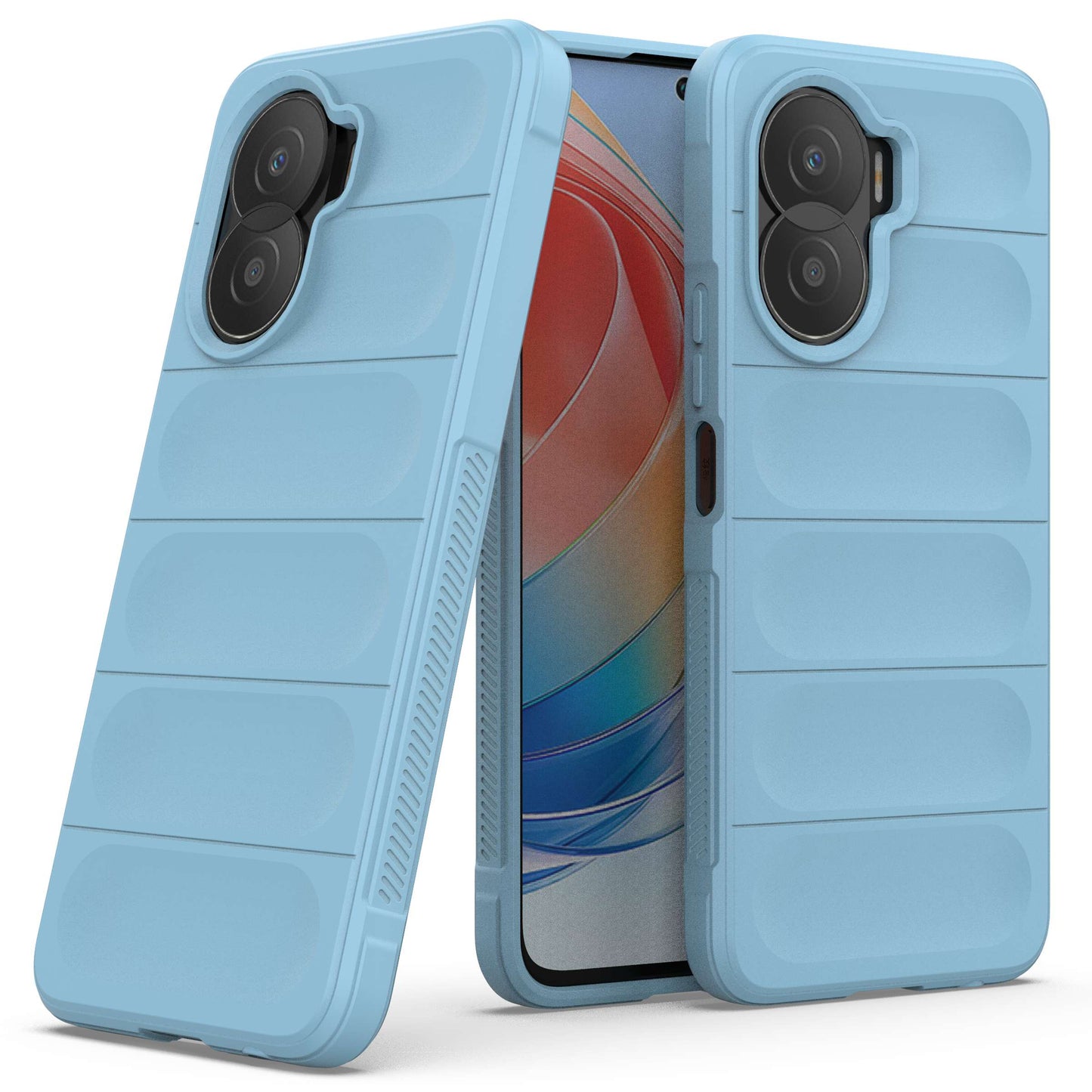 For Honor X40i 5G TPU Defender Rugged Mobile Phone Shell Precise Cutout Anti-scratch Back Cover