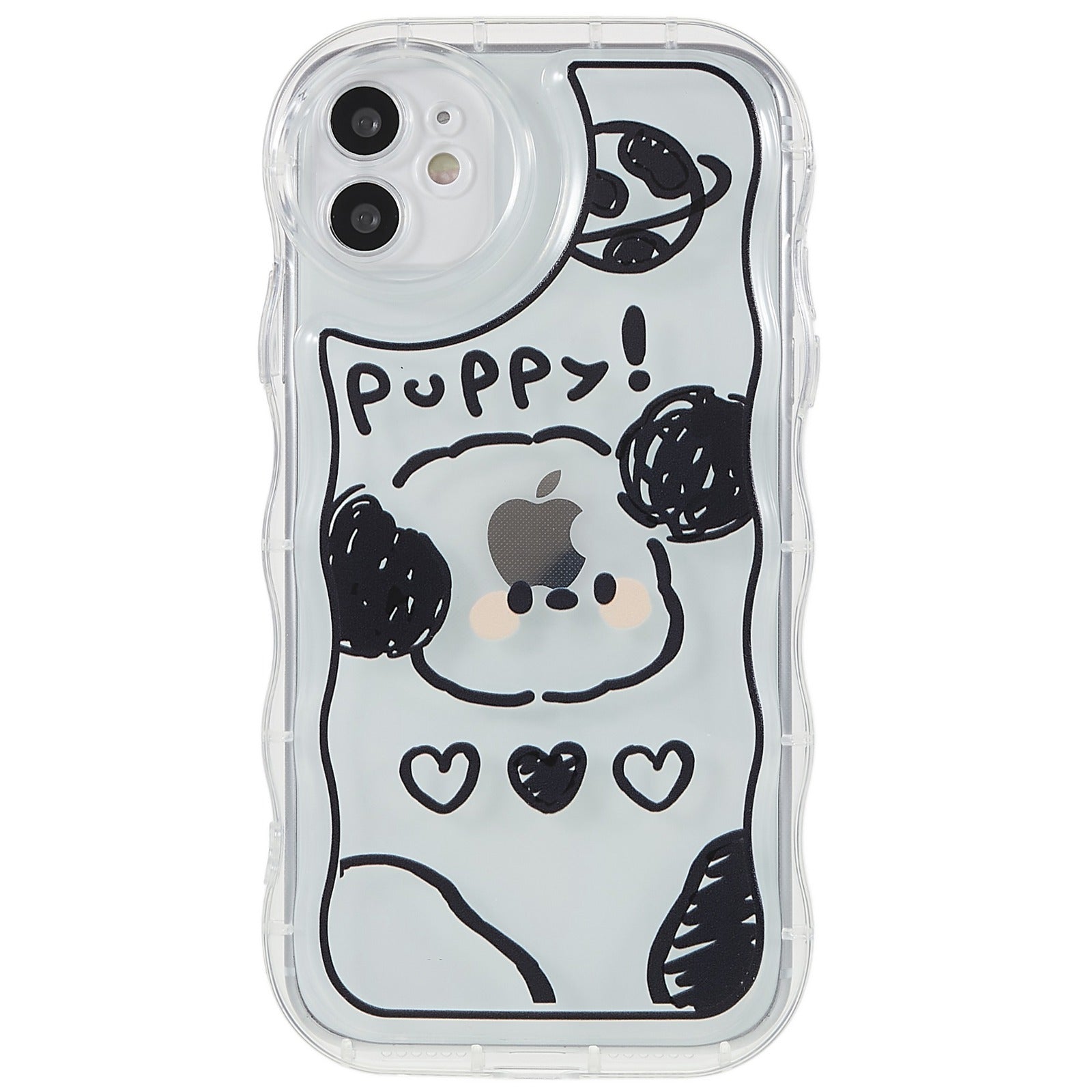 Back Cover for iPhone 11 6.1 inch, Pattern Printed Precise Cutout Soft TPU Wave-shaped Edge Anti-fall Case