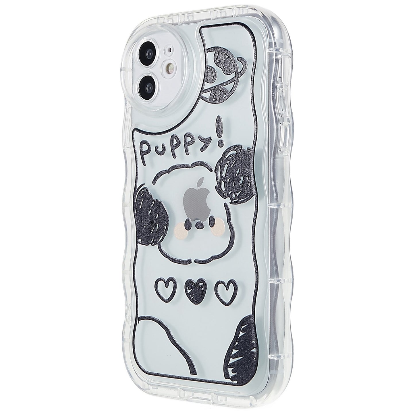 Back Cover for iPhone 11 6.1 inch, Pattern Printed Precise Cutout Soft TPU Wave-shaped Edge Anti-fall Case