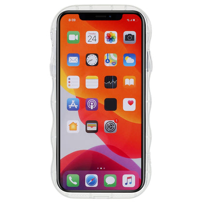 Back Cover for iPhone 11 6.1 inch, Pattern Printed Precise Cutout Soft TPU Wave-shaped Edge Anti-fall Case