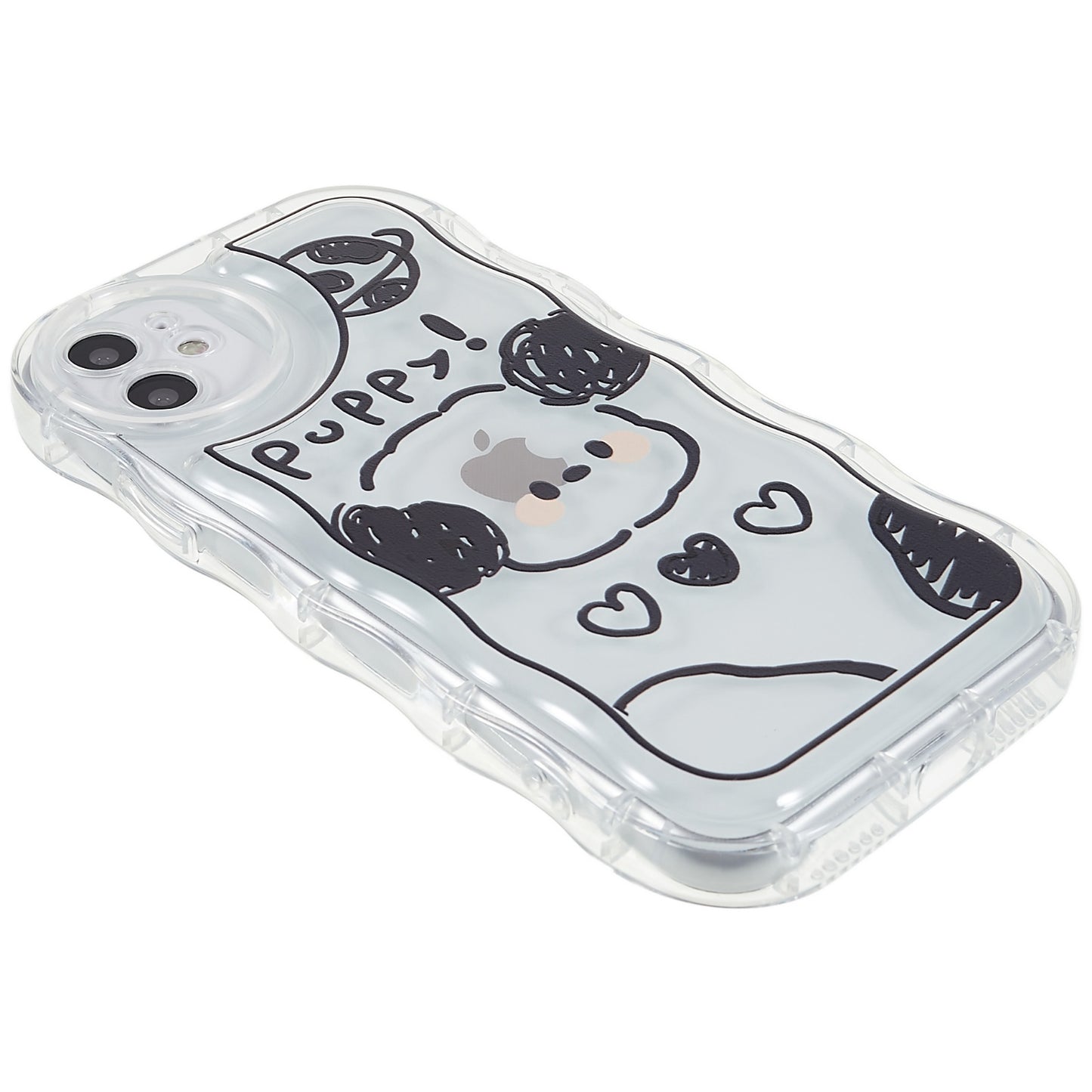 Back Cover for iPhone 11 6.1 inch, Pattern Printed Precise Cutout Soft TPU Wave-shaped Edge Anti-fall Case
