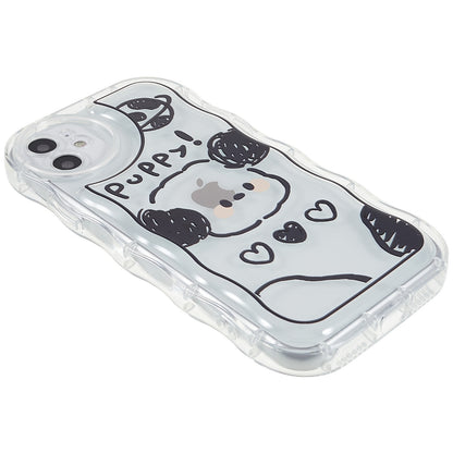 Back Cover for iPhone 11 6.1 inch, Pattern Printed Precise Cutout Soft TPU Wave-shaped Edge Anti-fall Case