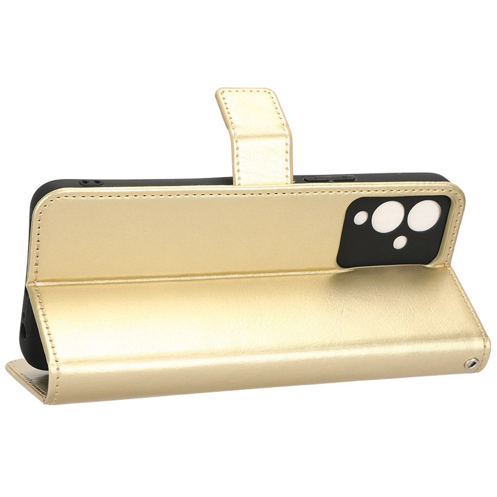 For Infinix Note 12i X6819 Anti-drop Crazy Horse Texture Phone Case Wear-resistant PU Leather Phone Flip Wallet Stand Protective Cover