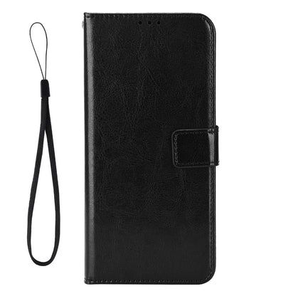 For Infinix Note 12i X6819 Anti-drop Crazy Horse Texture Phone Case Wear-resistant PU Leather Phone Flip Wallet Stand Protective Cover