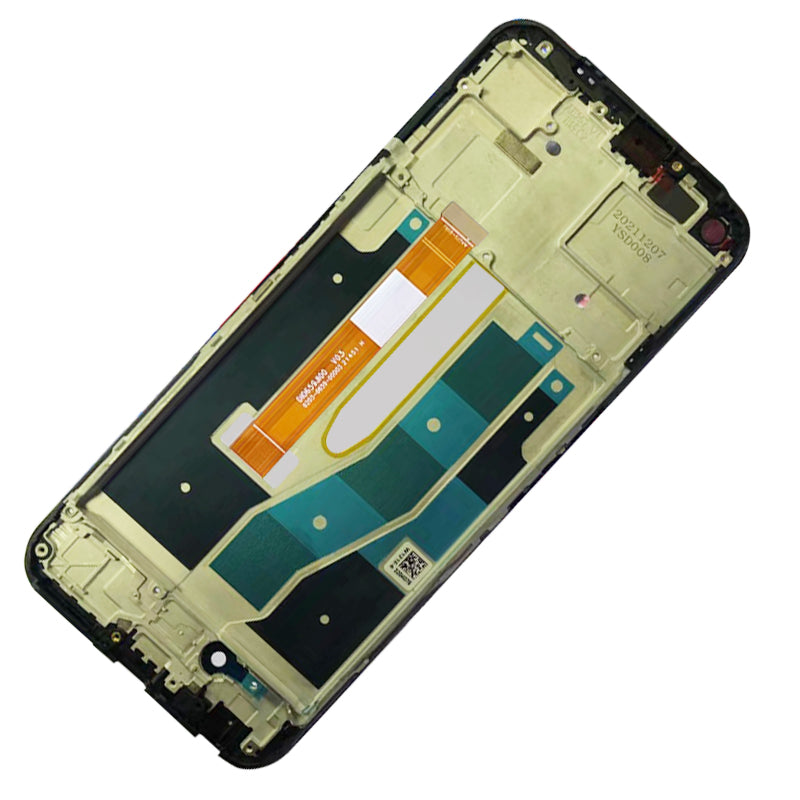 For Realme 9 Pro 5G RMX3471 RMX3472 Grade A OEM Disassembly LCD Screen and Digitizer Assembly + Frame Part (without Logo)