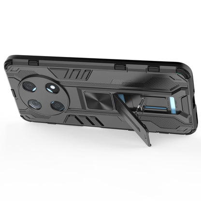 For Huawei Enjoy 50 Pro 4G / nova Y90 4G Wear-resistant Anti-fall Phone Case Kickstand Hybrid Hard PC Soft TPU Back Cover