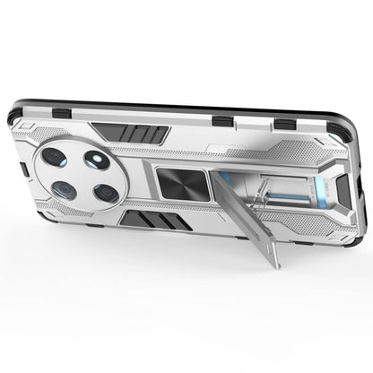 For Huawei Enjoy 50 Pro 4G / nova Y90 4G Wear-resistant Anti-fall Phone Case Kickstand Hybrid Hard PC Soft TPU Back Cover