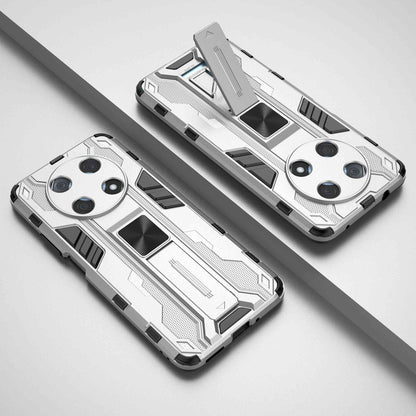 For Huawei Enjoy 50 Pro 4G / nova Y90 4G Wear-resistant Anti-fall Phone Case Kickstand Hybrid Hard PC Soft TPU Back Cover