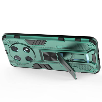 For Huawei Enjoy 50 Pro 4G / nova Y90 4G Wear-resistant Anti-fall Phone Case Kickstand Hybrid Hard PC Soft TPU Back Cover