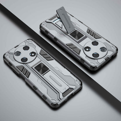 For Huawei Enjoy 50 Pro 4G / nova Y90 4G Wear-resistant Anti-fall Phone Case Kickstand Hybrid Hard PC Soft TPU Back Cover