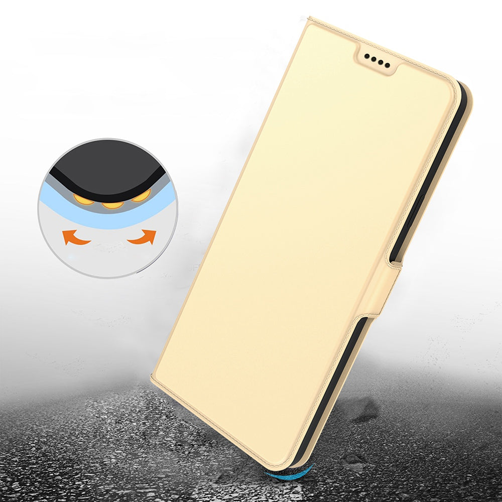 For Sony Xperia 5 III 5G PU Leather Phone Case Card Slot Magnetic Closure Stand Flip Cover