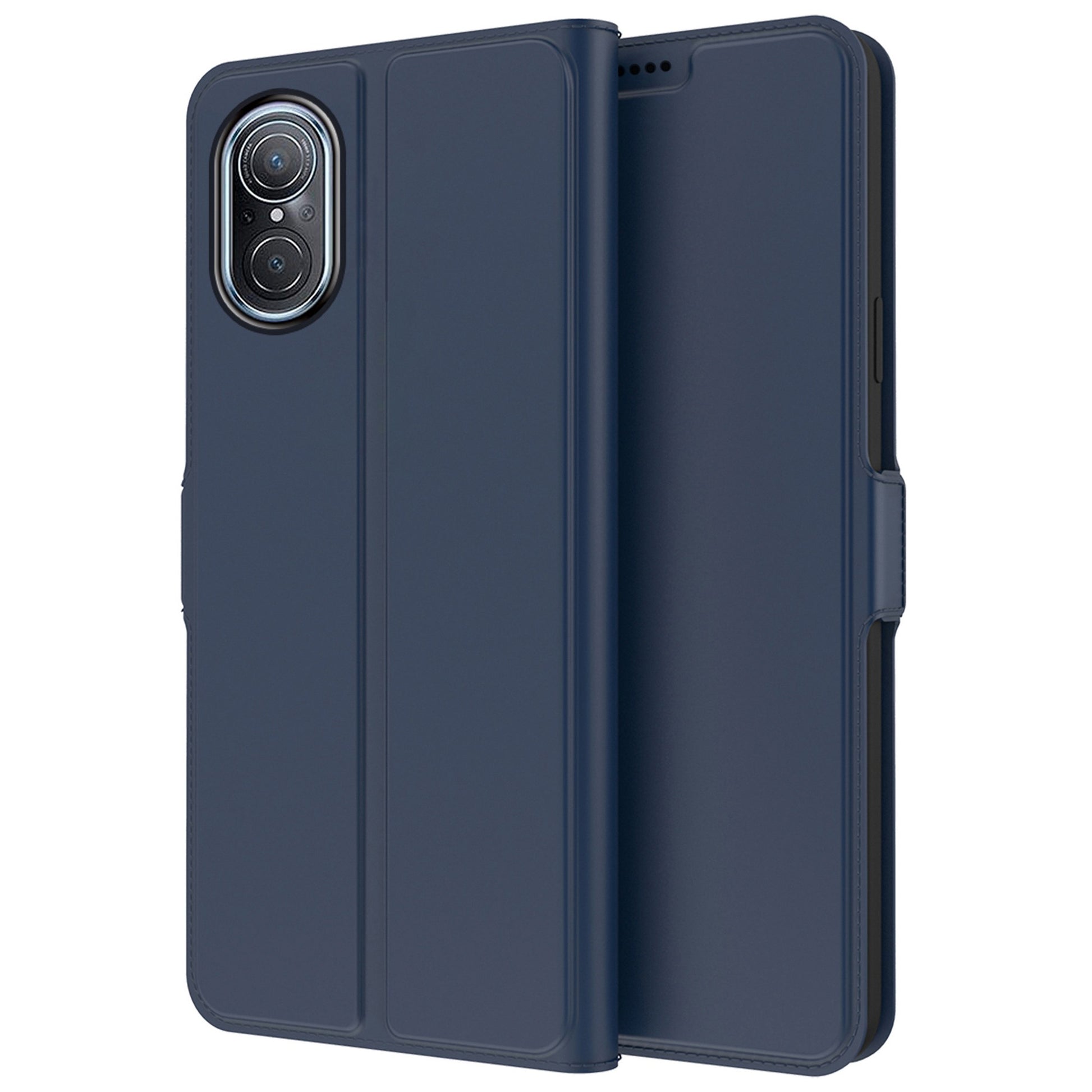 For Huawei nova 9 SE Card Holder Design PU Leather Phone Case Drop-proof Magnetic Protector with Stand