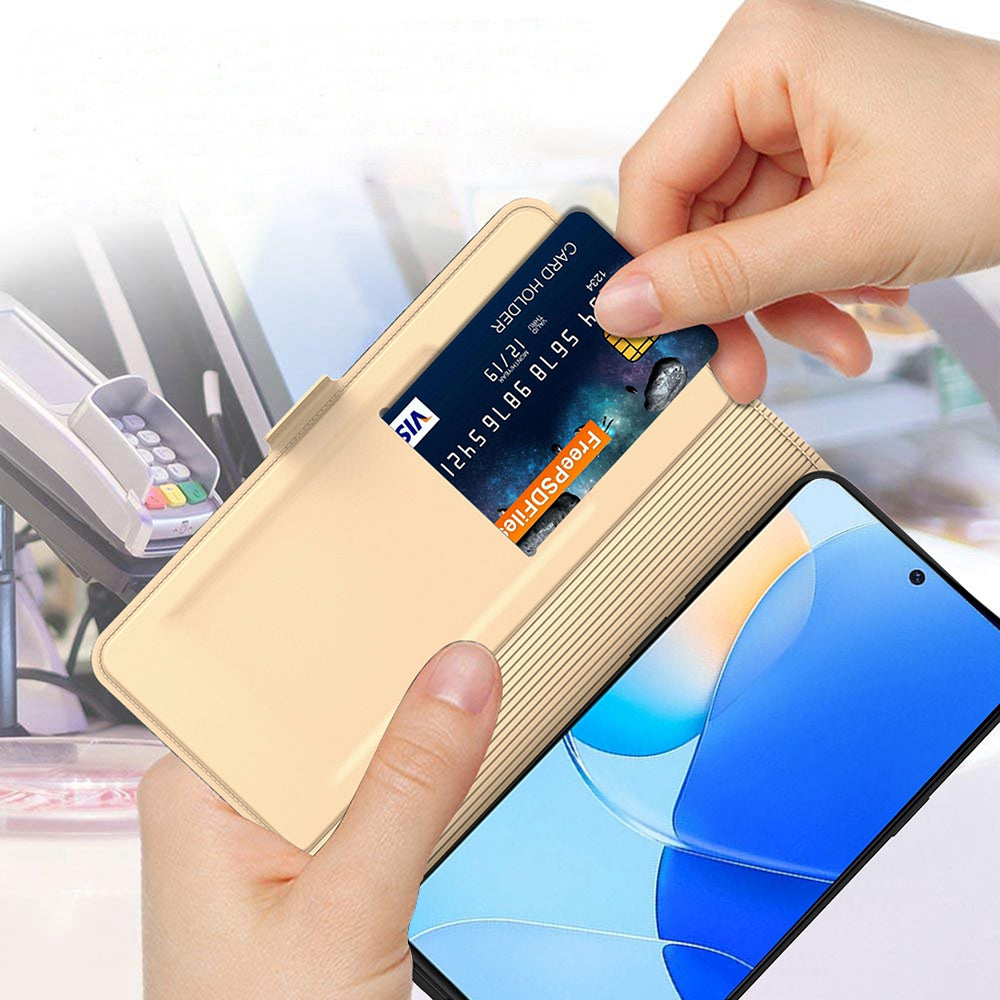 For Huawei P50 4G PU Leather Flip Protective Phone Case Double Magnetic Clasp Stand Card Slot Folio Cover