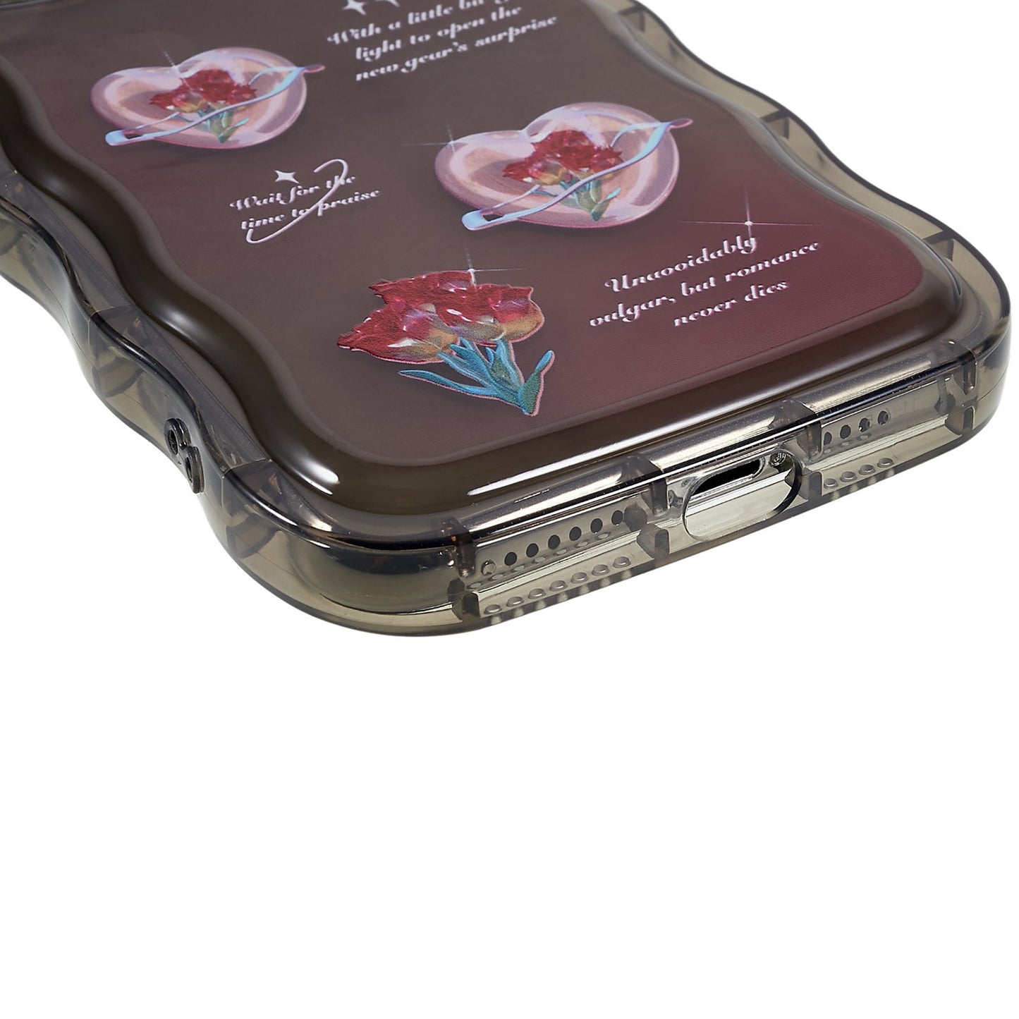 For iPhone 11 Pro Max 6.5 inch Pattern Printed Wave-shaped Edge Case Anti-wear Soft TPU Well-protected Phone Cover