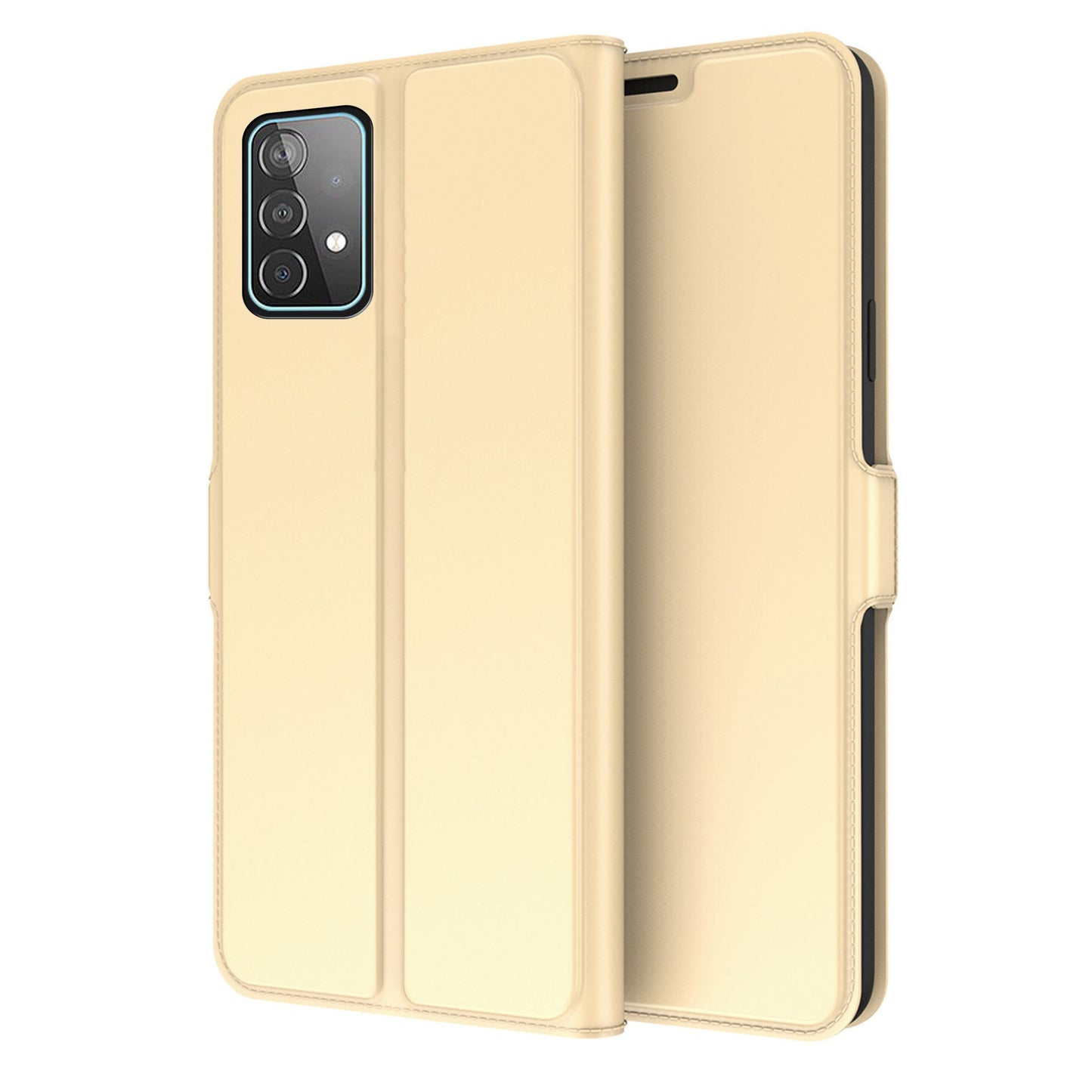 For Samsung Galaxy A52 4G / 5G / A52s 5G Card Slot Design PU Leather Folio Case Flip Stand Magnetic Phone Cover