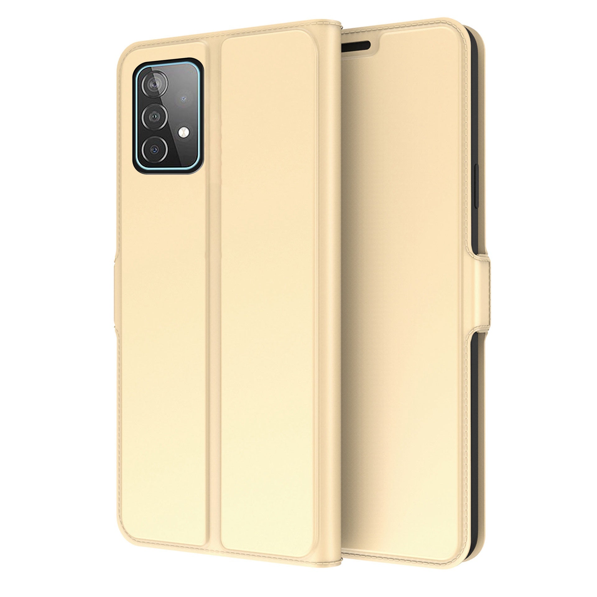 For Samsung Galaxy A52 4G / 5G / A52s 5G Card Slot Design PU Leather Folio Case Flip Stand Magnetic Phone Cover