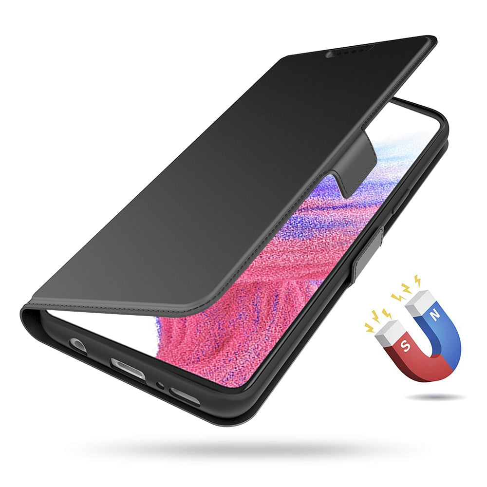 For Samsung Galaxy A52 4G / 5G / A52s 5G Card Slot Design PU Leather Folio Case Flip Stand Magnetic Phone Cover