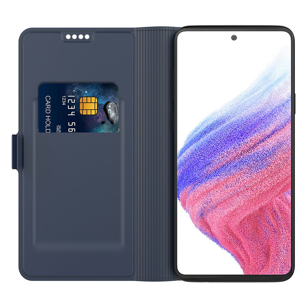For Samsung Galaxy A52 4G / 5G / A52s 5G Card Slot Design PU Leather Folio Case Flip Stand Magnetic Phone Cover