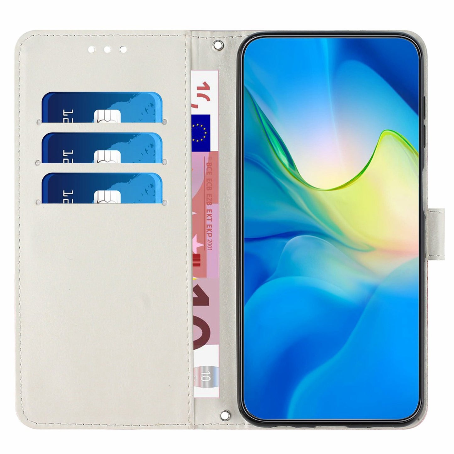 For Xiaomi Redmi 10C 4G / Redmi 10 (India) 4G PU Leather Magnetic Flip Case Marble Pattern Printing Stand Wallet Phone Cover with Strap