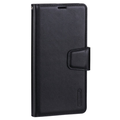 HANMAN Mill Series for iPhone 13 Pro 6.1 inch PU Leather Wallet Cover Folio Flip Foldable Stand Full Protection Inner TPU Phone Case
