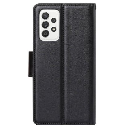 HANMAN Mill Series for Samsung Galaxy A52 4G / 5G / A52s 5G Wallet Case PU Leather Stand Magnetic Clasp Shockproof Cover