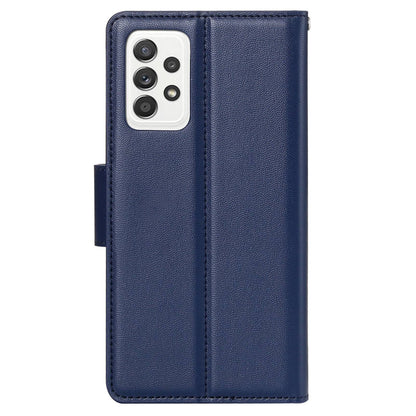 HANMAN Mill Series for Samsung Galaxy A52 4G / 5G / A52s 5G Wallet Case PU Leather Stand Magnetic Clasp Shockproof Cover