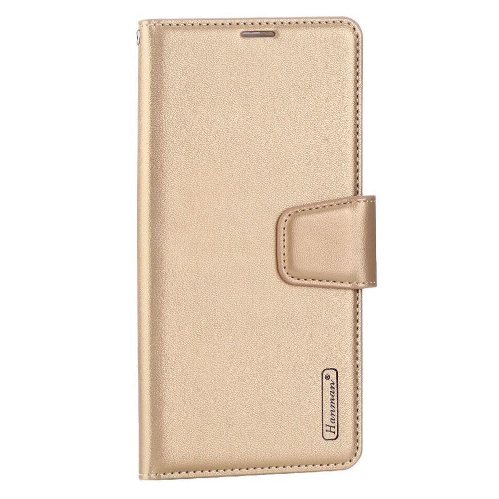 HANMAN Mill Series for Samsung Galaxy A52 4G / 5G / A52s 5G Wallet Case PU Leather Stand Magnetic Clasp Shockproof Cover