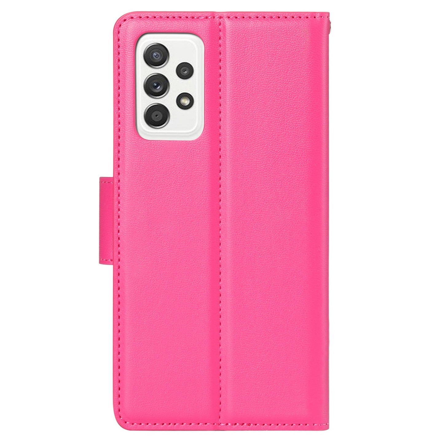 HANMAN Mill Series for Samsung Galaxy A52 4G / 5G / A52s 5G Wallet Case PU Leather Stand Magnetic Clasp Shockproof Cover