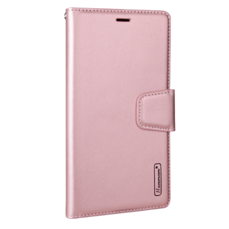 HANMAN Mill Series for Samsung Galaxy A52 4G / 5G / A52s 5G Wallet Case PU Leather Stand Magnetic Clasp Shockproof Cover