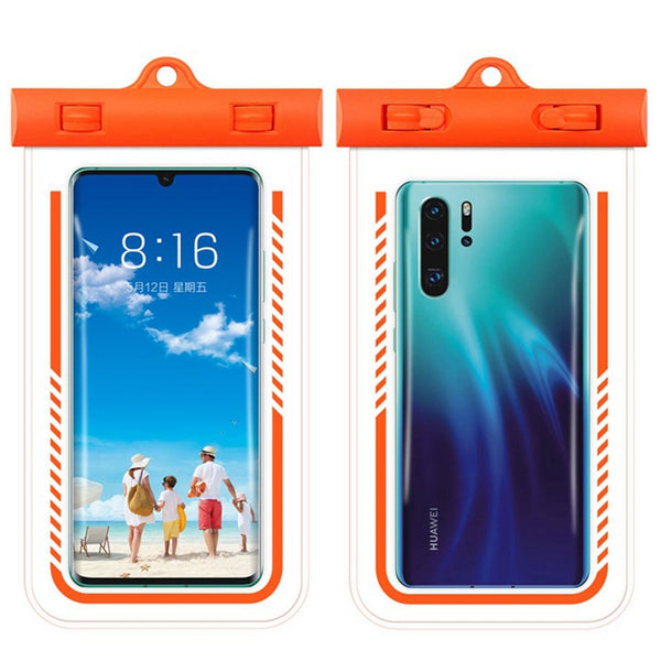 Universal Waterproof Case for Under 7.2-inches TPU Beach Pool Phone Dry Bag Pouch
