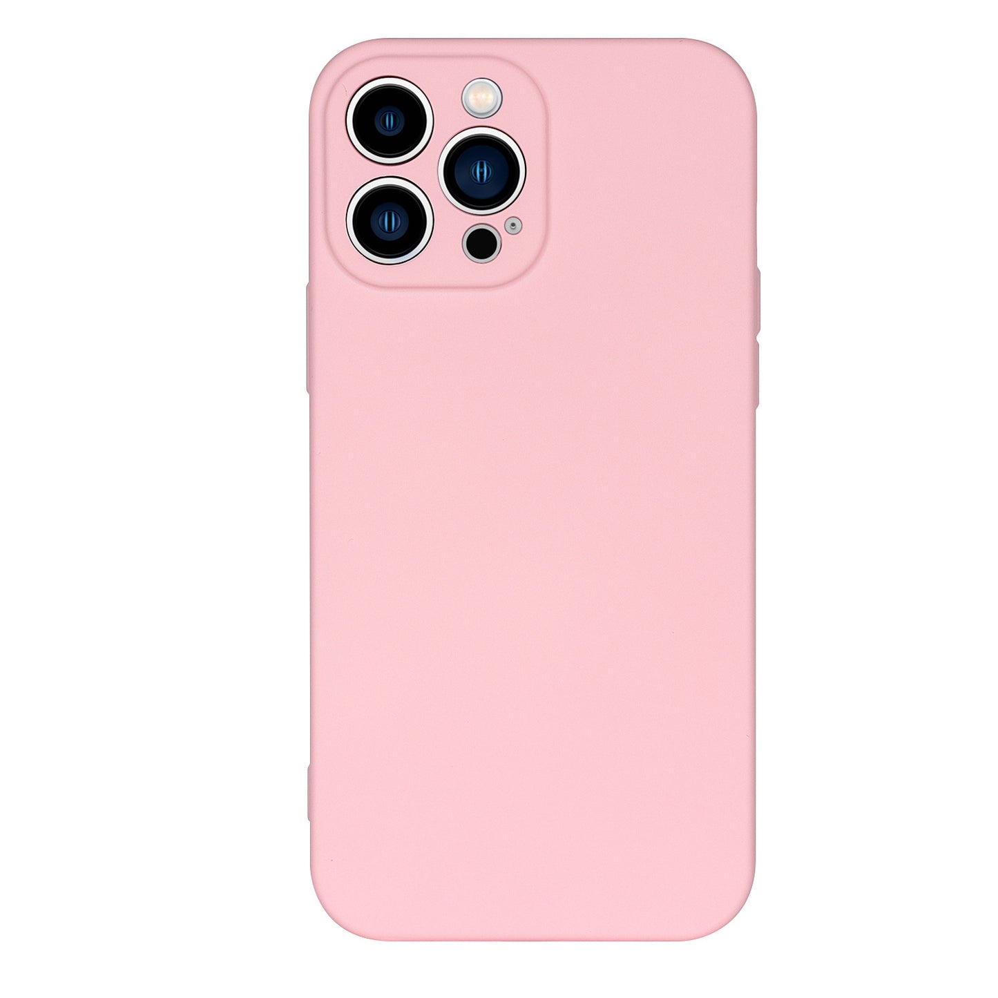 For iPhone 13 Pro 6.1 inch Rubberized TPU 2.2mm Thickness Anti-Drop Protective Shell Fiber Lining Anti-Scratch Cover