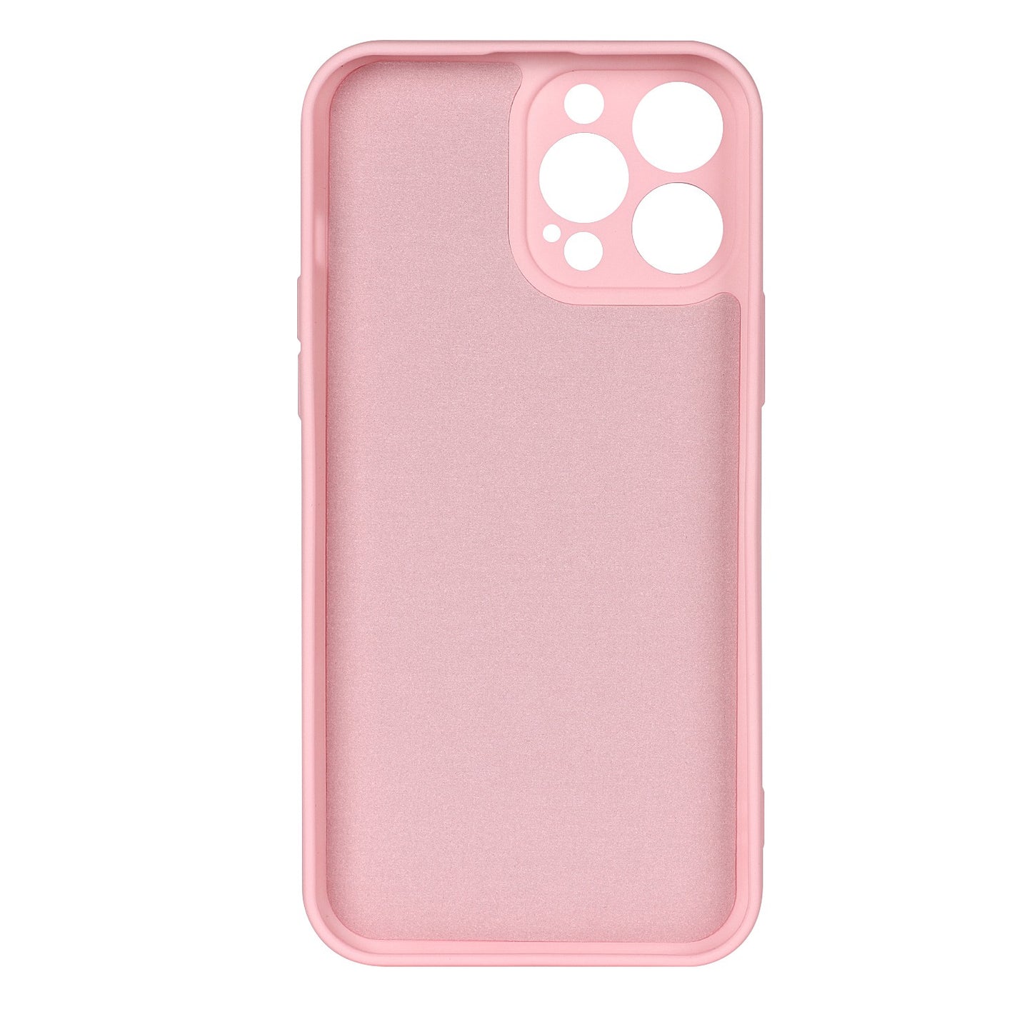 For iPhone 13 Pro 6.1 inch Rubberized TPU 2.2mm Thickness Anti-Drop Protective Shell Fiber Lining Anti-Scratch Cover