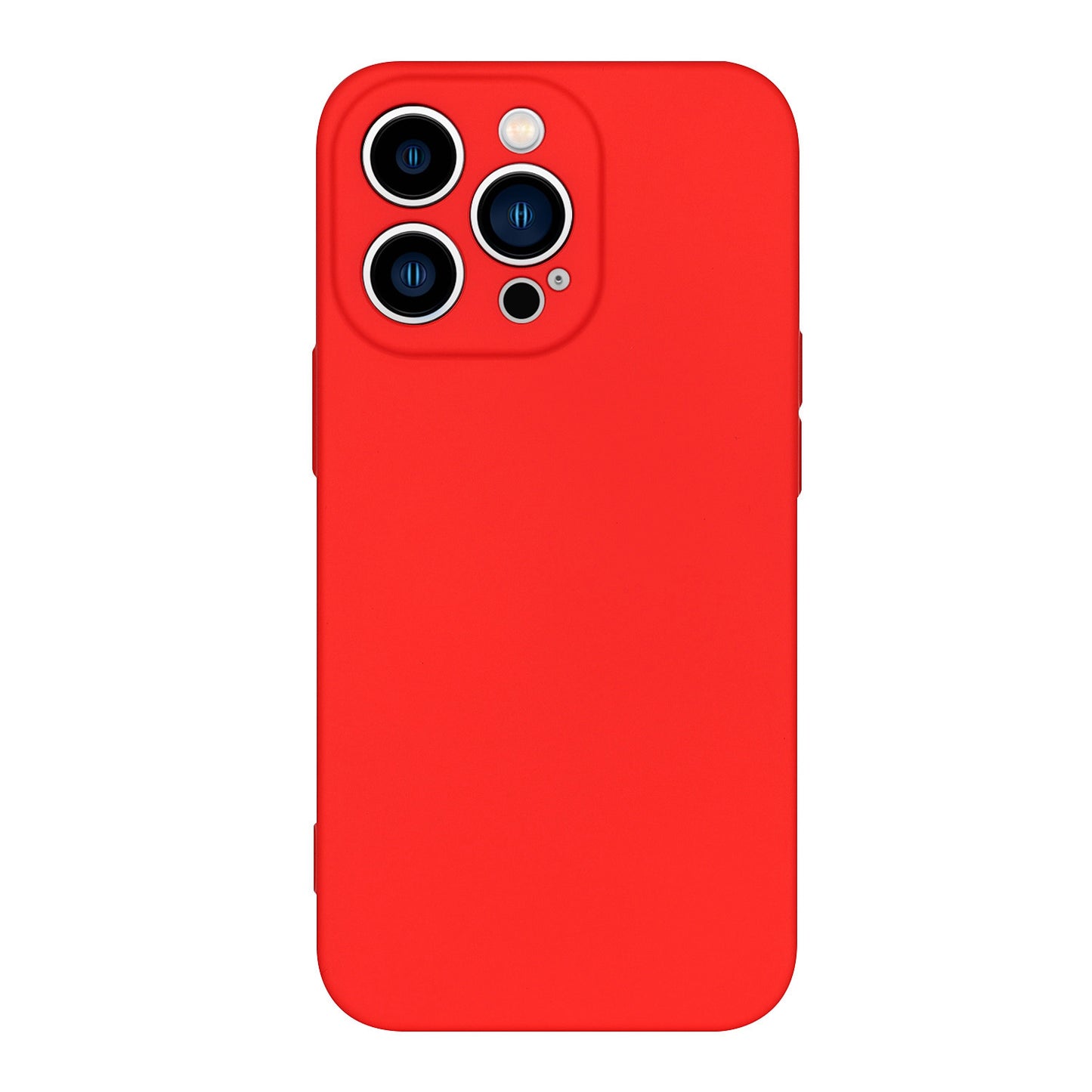 For iPhone 13 Pro 6.1 inch Rubberized TPU 2.2mm Thickness Anti-Drop Protective Shell Fiber Lining Anti-Scratch Cover
