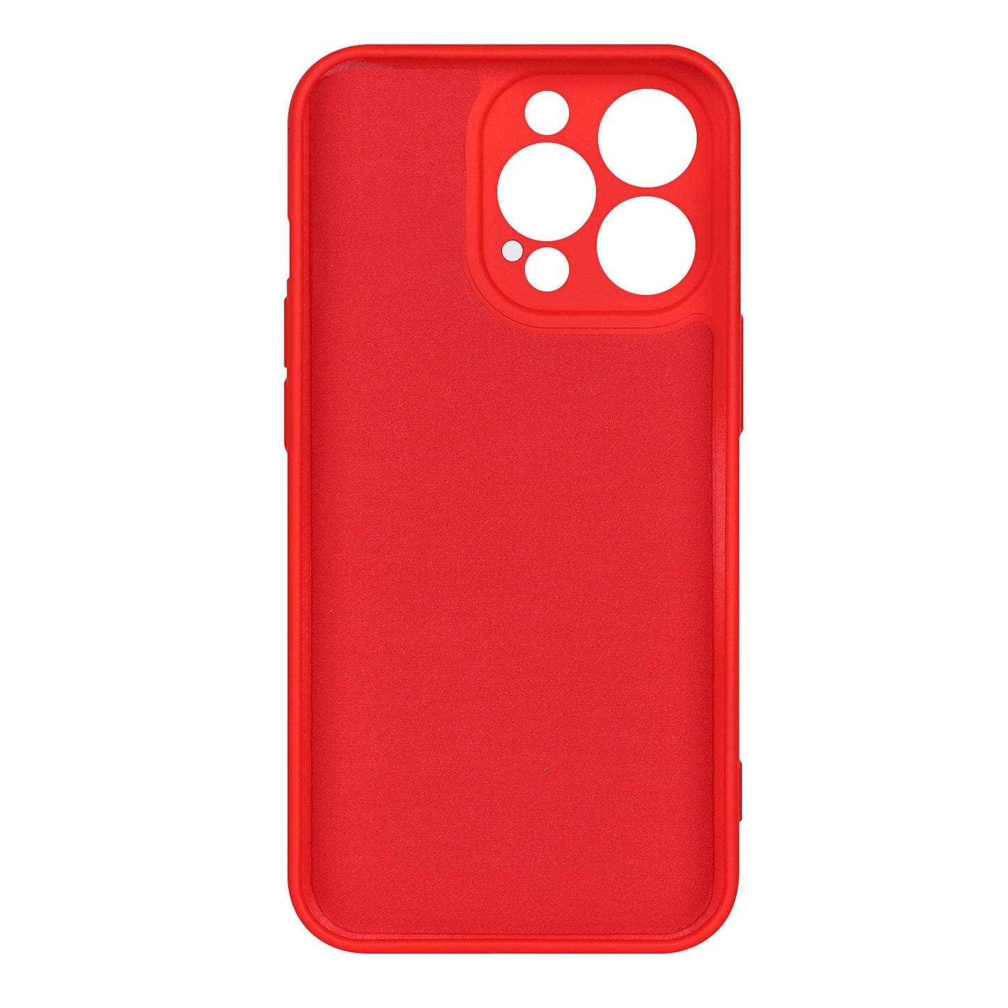 For iPhone 13 Pro 6.1 inch Rubberized TPU 2.2mm Thickness Anti-Drop Protective Shell Fiber Lining Anti-Scratch Cover
