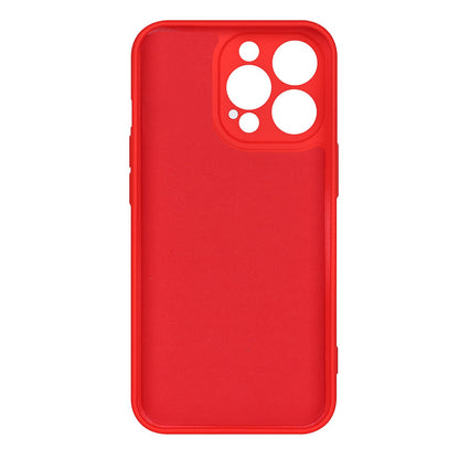 For iPhone 13 Pro 6.1 inch Rubberized TPU 2.2mm Thickness Anti-Drop Protective Shell Fiber Lining Anti-Scratch Cover