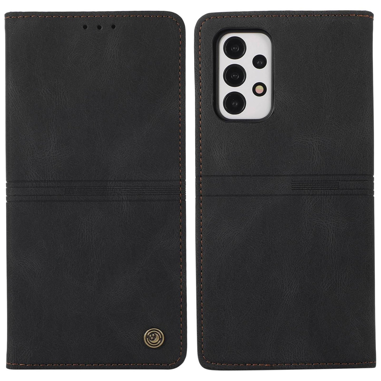 Shockproof Phone Case For Samsung Galaxy A52 4G / 5G / A52s 5G, Dream Series PU Leather Stand Anti-wear Auto Closing Magnetic Wallet Cover