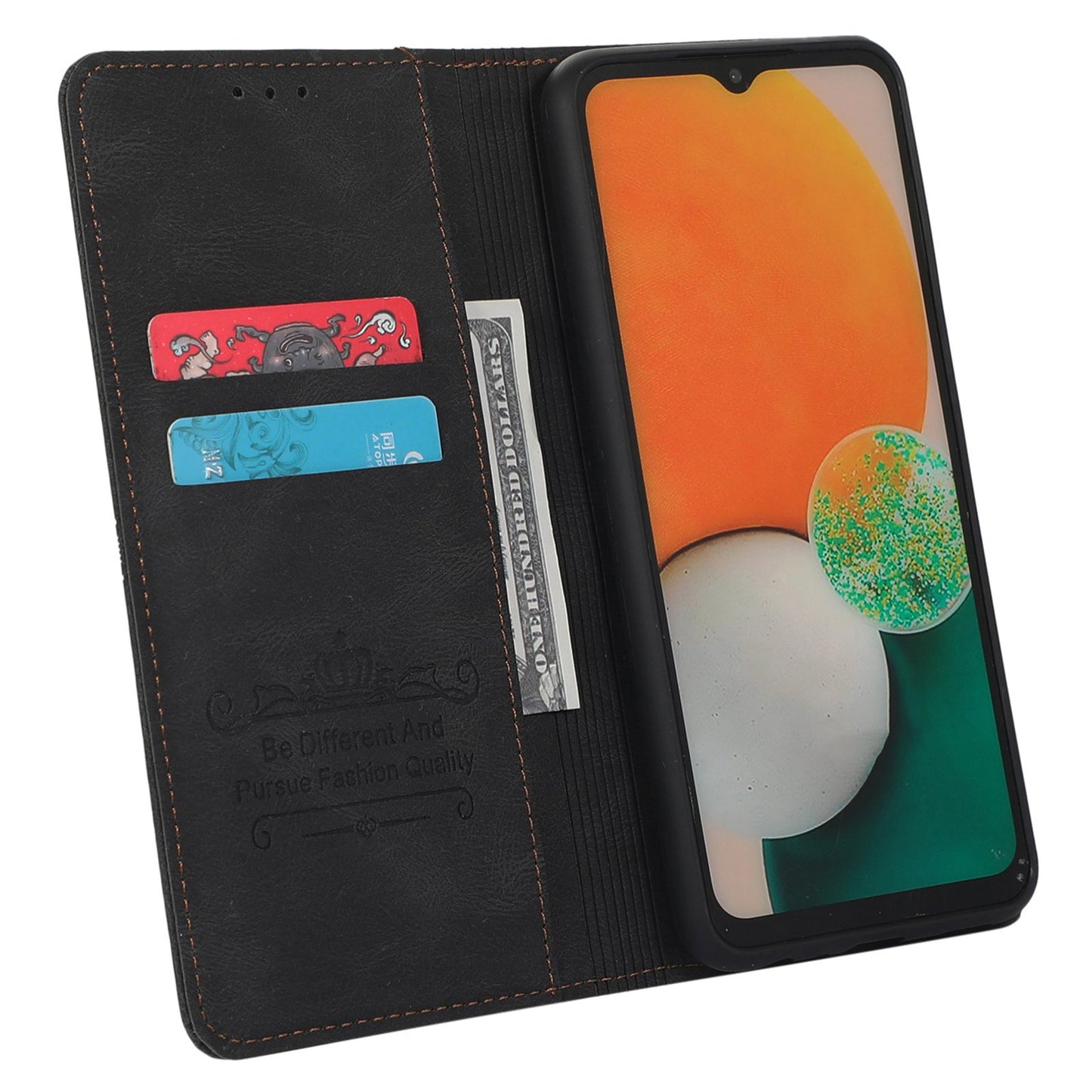 Shockproof Phone Case For Samsung Galaxy A52 4G / 5G / A52s 5G, Dream Series PU Leather Stand Anti-wear Auto Closing Magnetic Wallet Cover