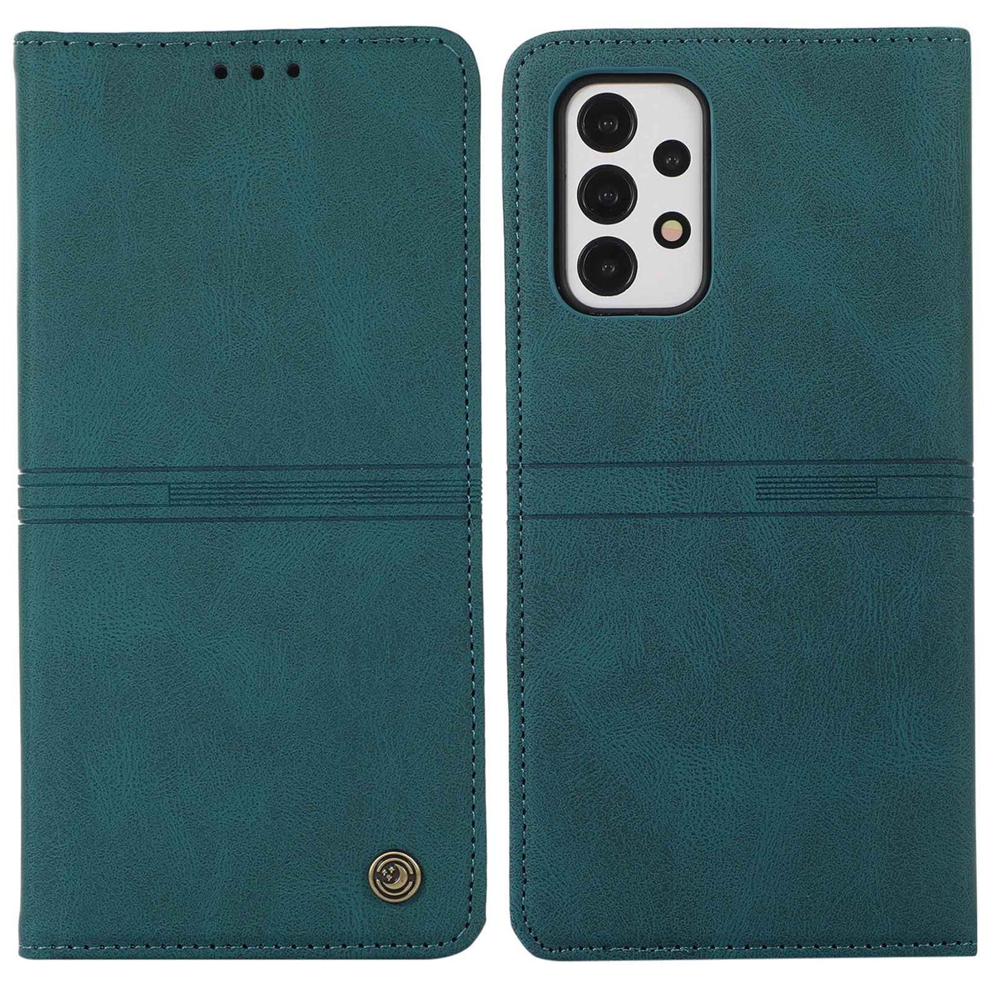 Shockproof Phone Case For Samsung Galaxy A52 4G / 5G / A52s 5G, Dream Series PU Leather Stand Anti-wear Auto Closing Magnetic Wallet Cover