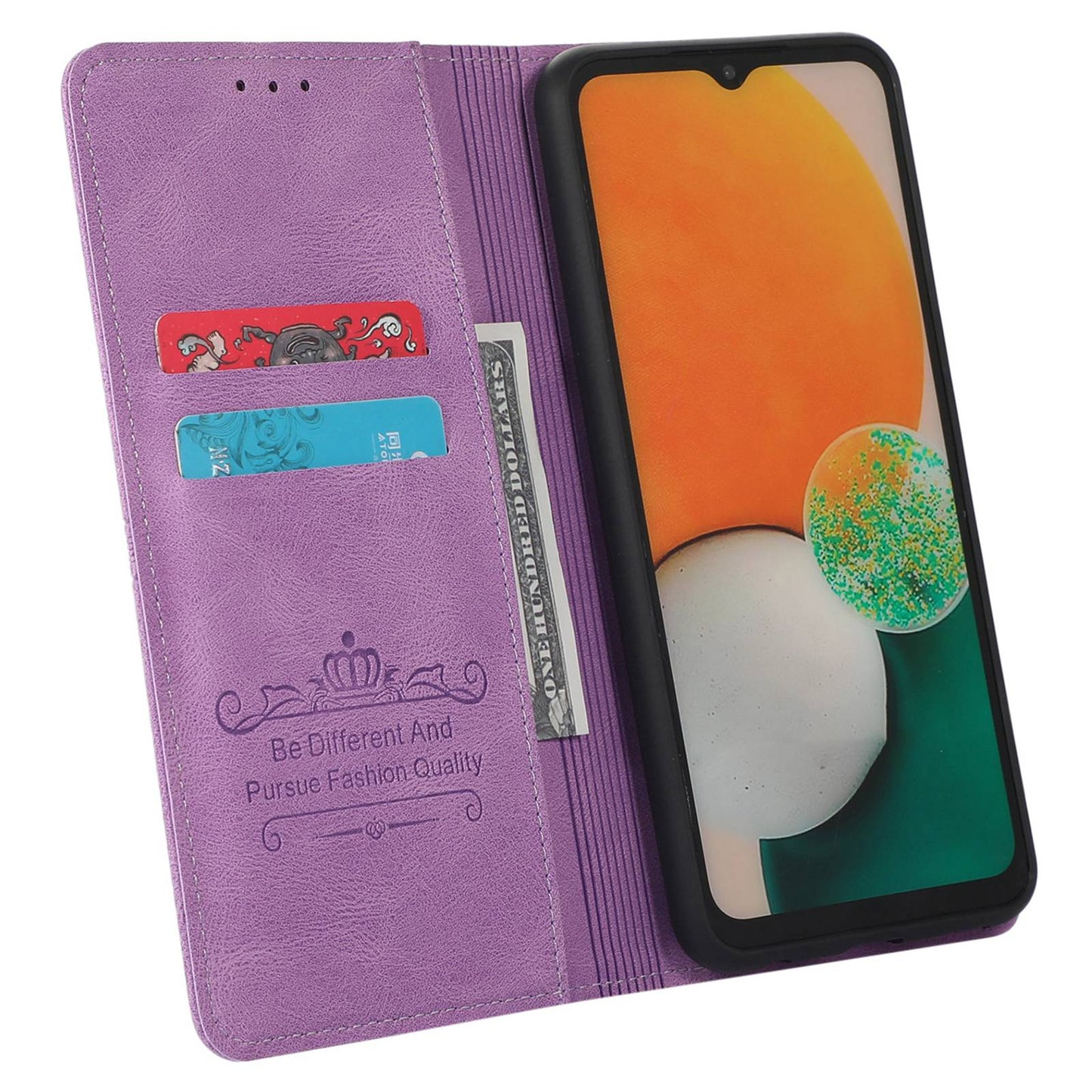 Shockproof Phone Case For Samsung Galaxy A52 4G / 5G / A52s 5G, Dream Series PU Leather Stand Anti-wear Auto Closing Magnetic Wallet Cover