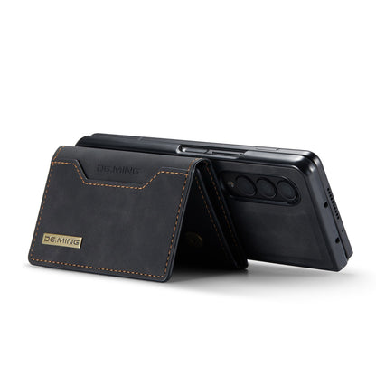 DG.MING M2 Series Phone Case for Samsung Galaxy Z Fold3 5G Shockproof Case Magnetic Absorption Detachable Wallet Phone Case Kickstand Protective Cover