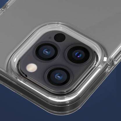 For iPhone 13 Pro 6.1 inch Anti-shock Cell Phone Case Transparent Drop Protection Soft TPU Mobile Phone Cover