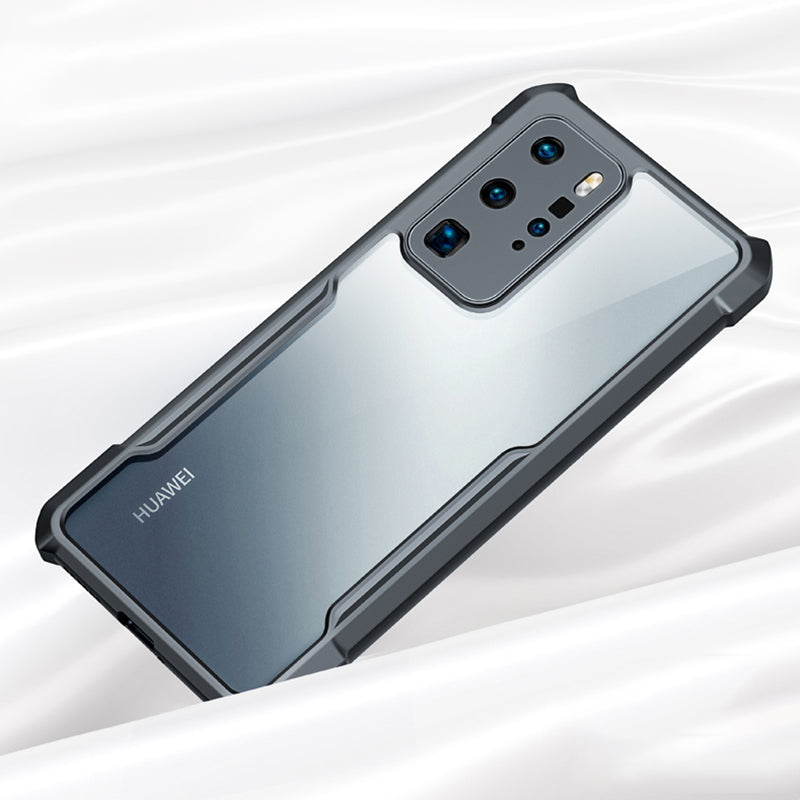 XUNDD Beetle Series Phone Case for Huawei P40 Pro, TPU + Acrylic Precise Cutouts Shockproof Cell Phone Back Cover