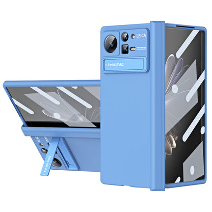 For Xiaomi Mix Fold 2 5G Phone Case Folding Anti-drop Phone Cover Hard PC Phone Case with Kickstand