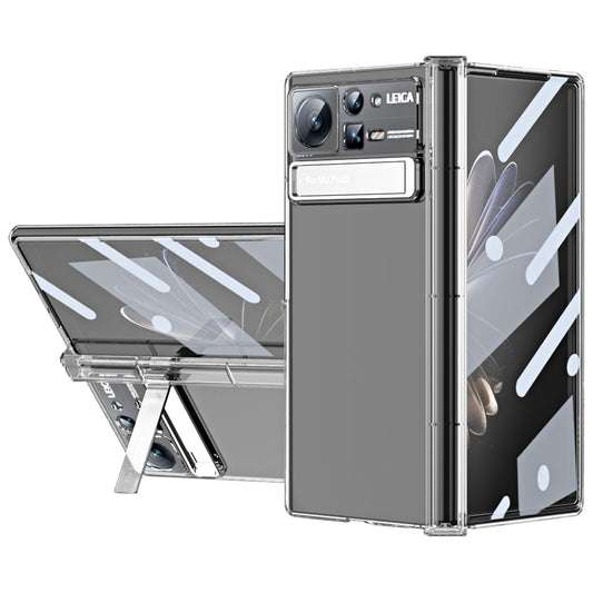 For Xiaomi Mix Fold 2 5G Phone Case Folding Anti-drop Phone Cover Hard PC Phone Case with Kickstand