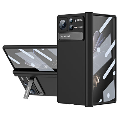 For Xiaomi Mix Fold 2 5G Phone Case Folding Anti-drop Phone Cover Hard PC Phone Case with Kickstand